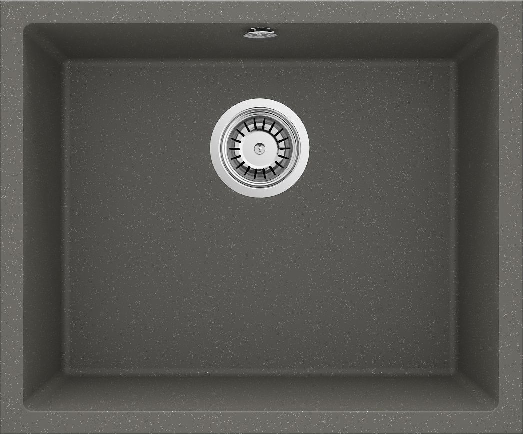Гранітна кухонна раковина, 1-камерний, підвісний - ZQA_T10C - Główne zdjęcie produktowe