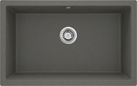 Гранітна кухонна раковина, 1-камерний, підвісний - ZQA_T10D - Główne zdjęcie produktowe