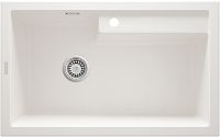 Granite sink, 1-bowl - ZQE_A10B - Główne zdjęcie produktowe