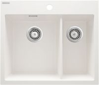 Granite sink, 1.5-bowl - ZQE_A503 - Główne zdjęcie produktowe