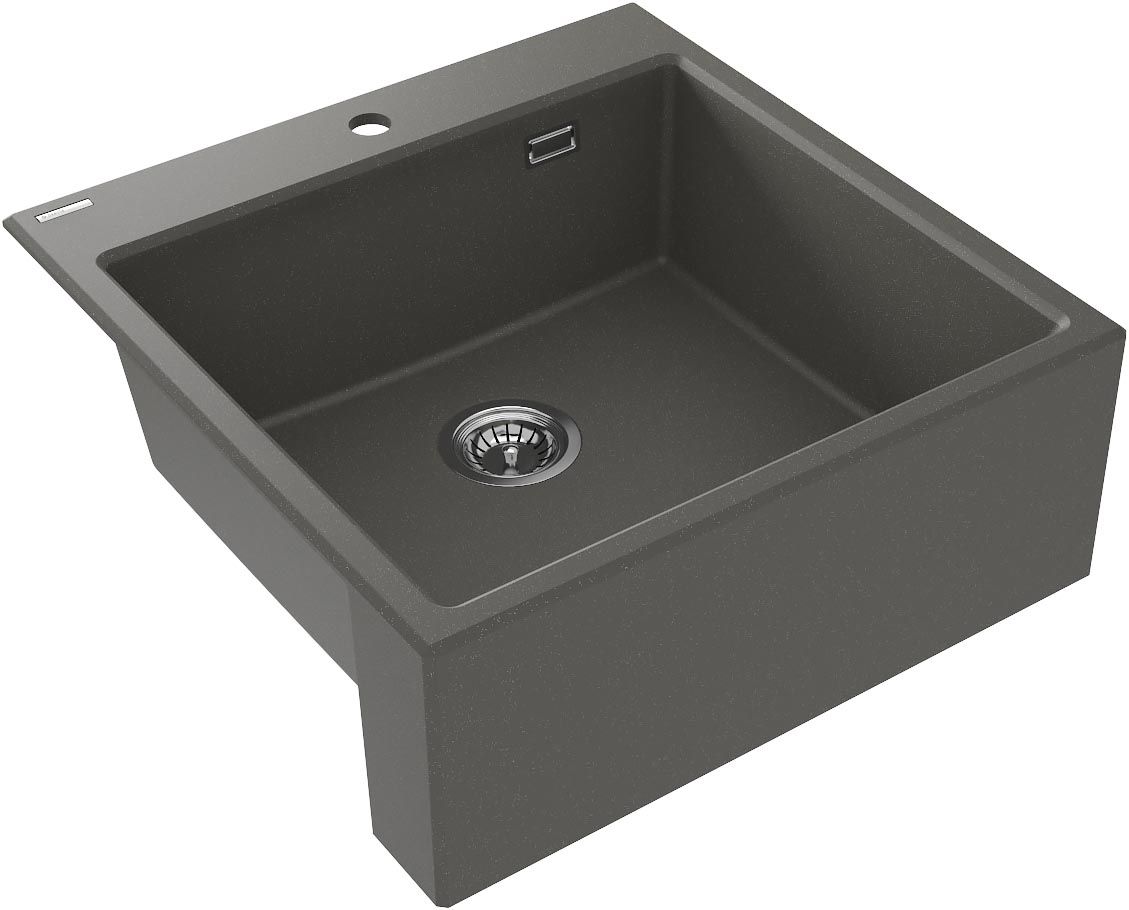 Granite sink, 1-bowl - ZQE_T10K - Główne zdjęcie produktowe