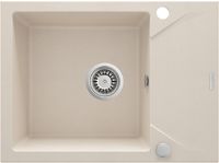 Гранітна кухонна раковина, 1-камерний з сушаркою - ZQJ_511A - Główne zdjęcie produktowe