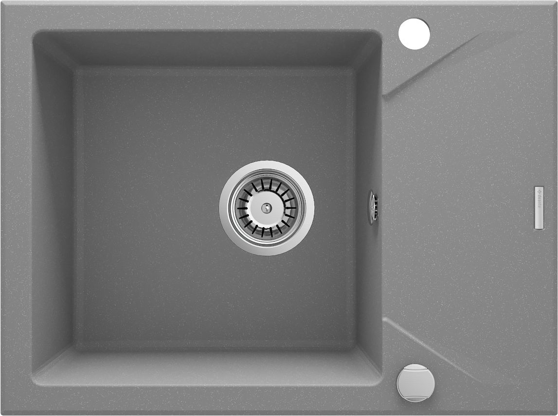 Гранітна кухонна раковина, 1-камерний з сушаркою - ZQJ_S11A - Główne zdjęcie produktowe