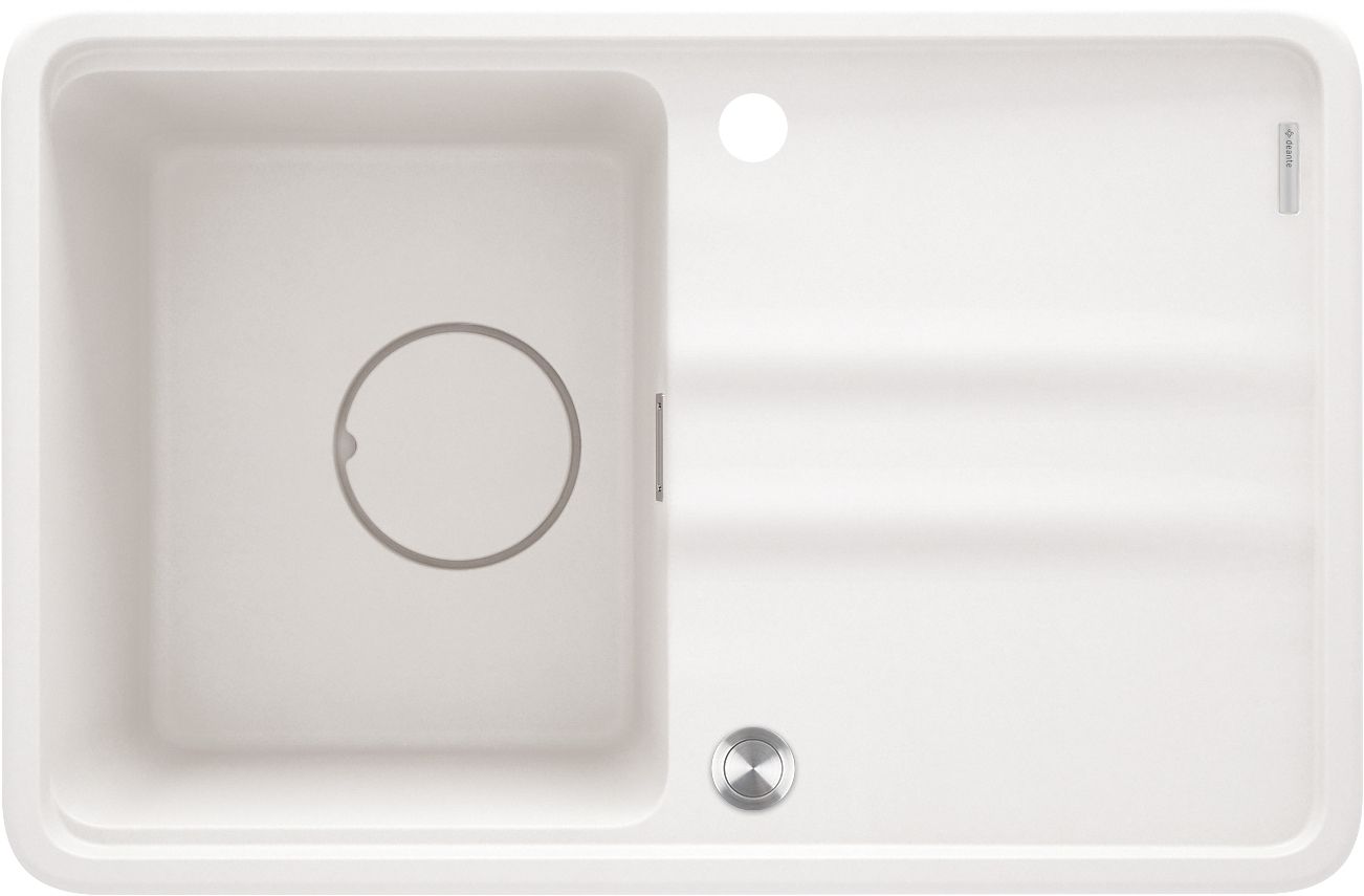 Granite sink, 1-bowl with drainer - ZKM_A11A - Główne zdjęcie produktowe
