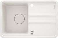 Гранітна кухонна раковина, 1-камерний з сушаркою - ZKM_A11A - Główne zdjęcie produktowe