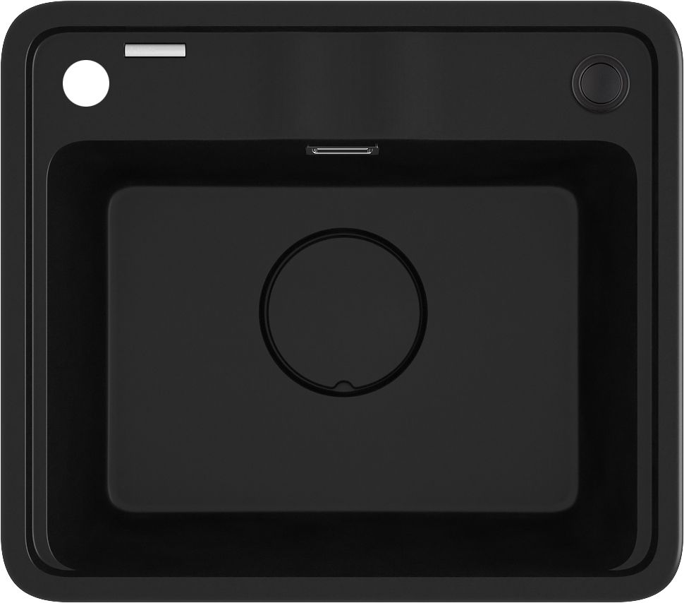 Гранітна кухонна раковина, 1-камерний - ZKM_N103 - Główne zdjęcie produktowe