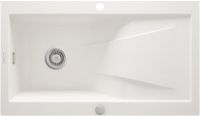 Granite sink, 1-bowl with drainer - ZQR_A113 - Główne zdjęcie produktowe