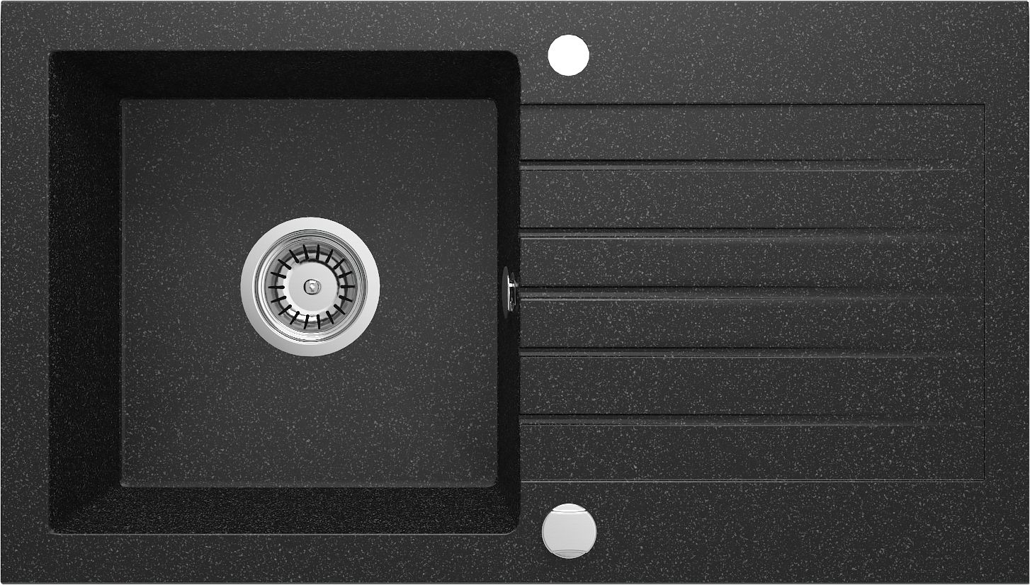 granitno korito, 1 posoda z odcejalnikom - ZQZ_2113 - Główne zdjęcie produktowe