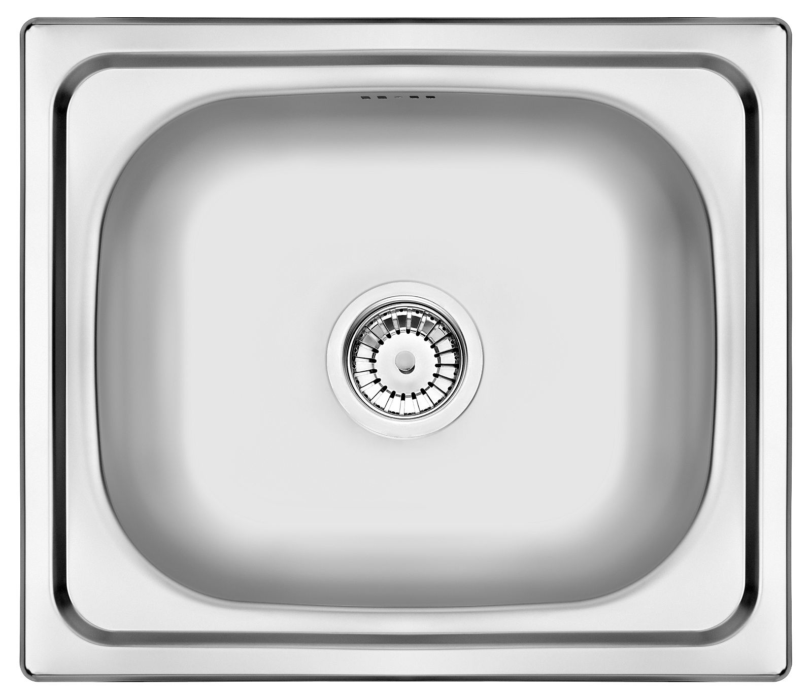Steel sink, 1-bowl - ZEN_0103 - Główne zdjęcie produktowe