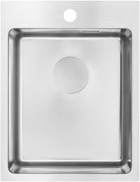 Steel sink, 1-bowl - ZPO_010E - Główne zdjęcie produktowe