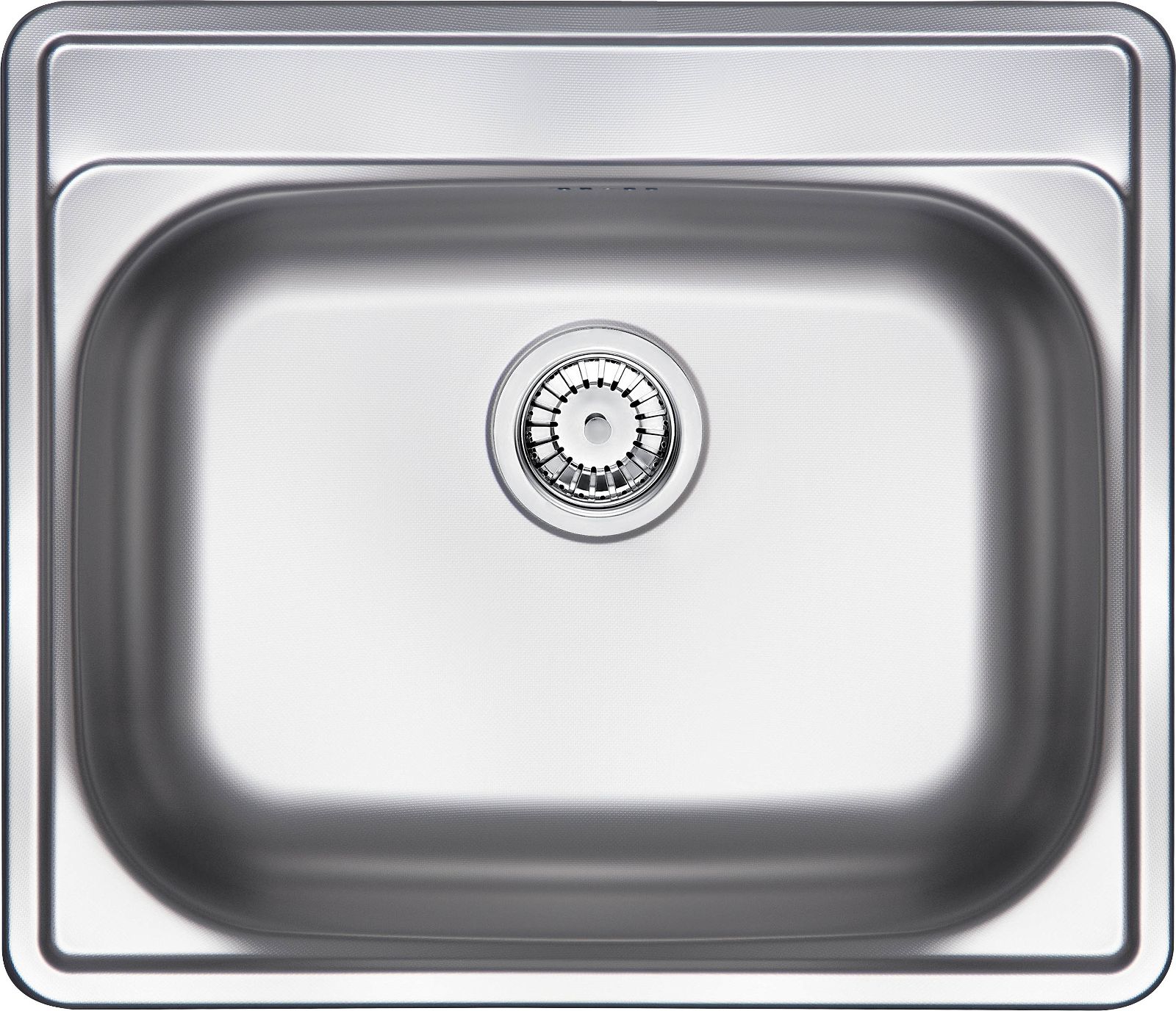 Steel sink, 1-bowl - ZYU_3103 - Główne zdjęcie produktowe