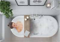 Змішувач для ванни, настінний - BQA_010M - Zdjęcie produktowe