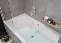 Шторка на ванну, 80x140 см - KGA_072P - Zdjęcie produktowe
