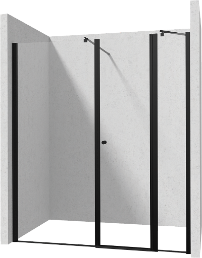 vgradna kabina - tečajna vrata