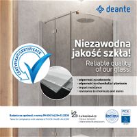 Drzwi prysznicowe 140 cm - przesuwne - KTSP014P - Zdjęcie produktowe