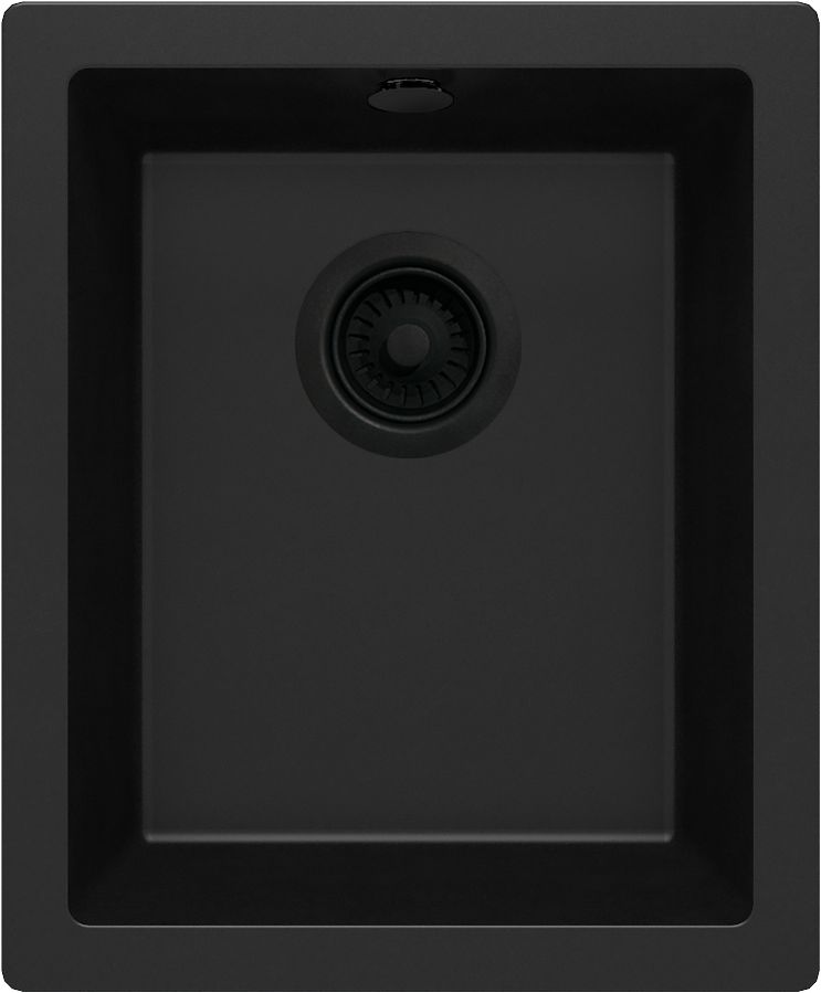 Гранітна кухонна раковина, 1-камерний, підвісний - ZQA_N10B - Główne zdjęcie produktowe