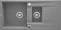 granitno korito, 1,5 posode z odcejalnikom - ZQE_S513 - Główne zdjęcie produktowe