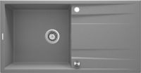 Granite sink, 1-bowl with drainer - ZQE_S713 - Główne zdjęcie produktowe