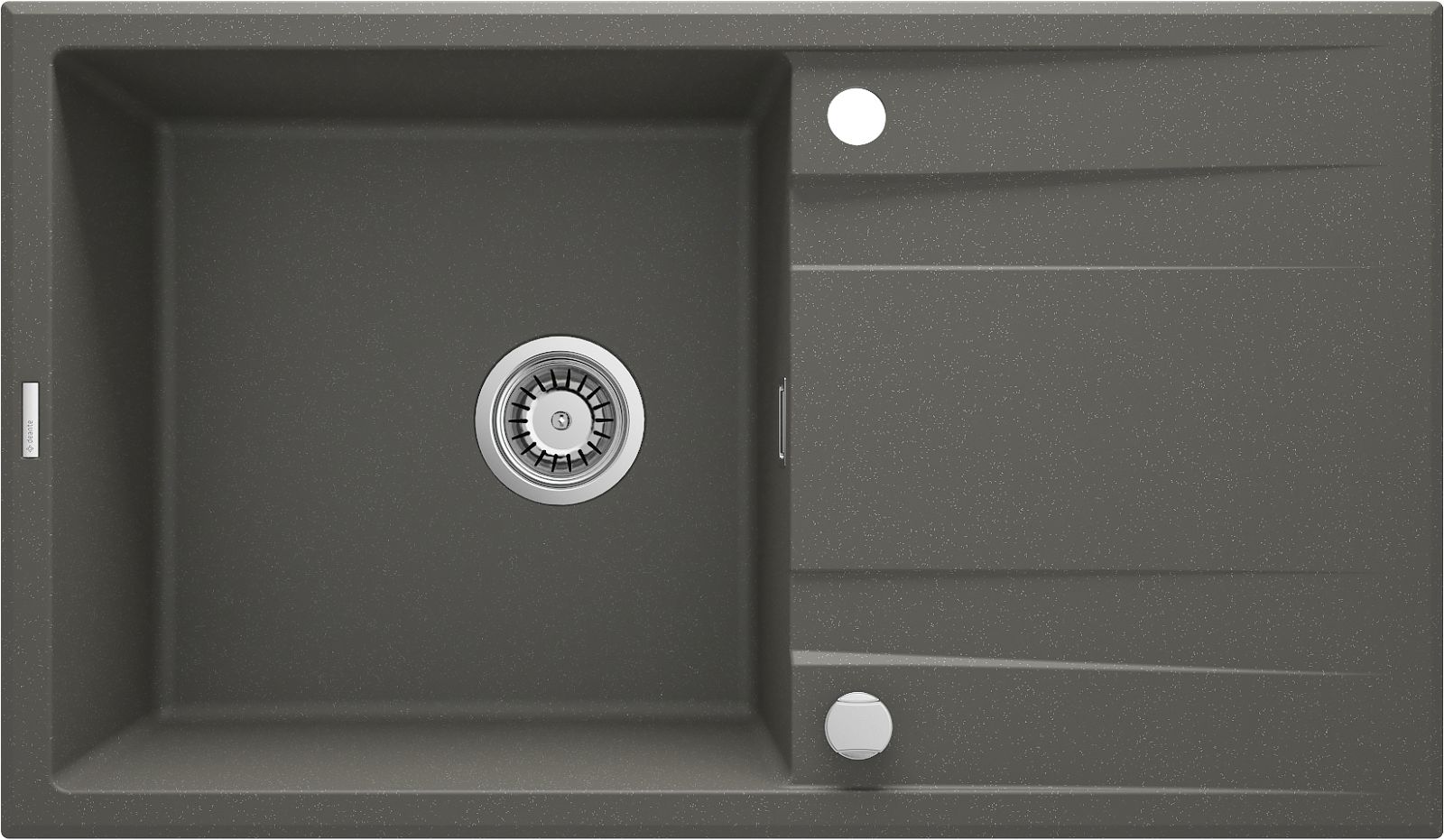 granitno korito, 1 posoda z odcejalnikom - ZQE_T113 - Główne zdjęcie produktowe