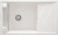 Magnetic granite sink, 1-bowl with drainer - ZRM_A113 - Główne zdjęcie produktowe