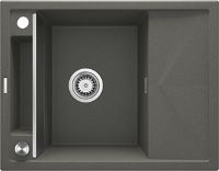 Магнітна гранітна раковина, 1-камерний з сушаркою - ZRM_T11A - Główne zdjęcie produktowe