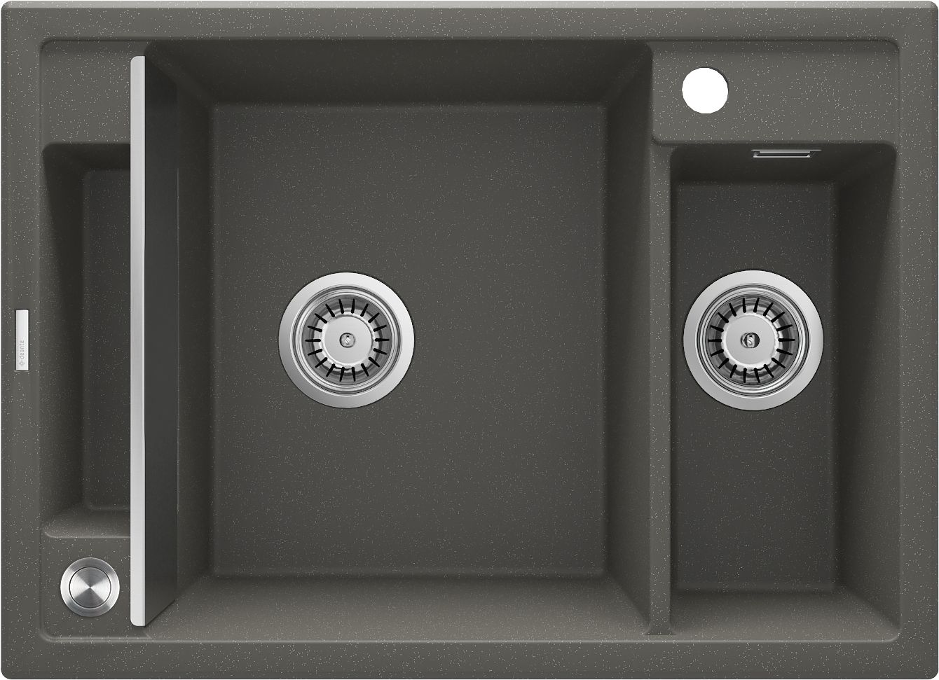 Magnetic granite sink, 1.5-bowl - ZRM_T503 - Główne zdjęcie produktowe